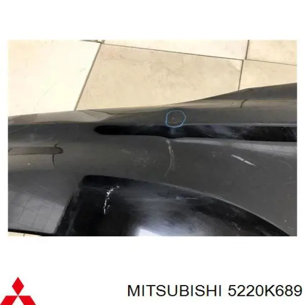 Крыло переднее левое 5220K689 Mitsubishi