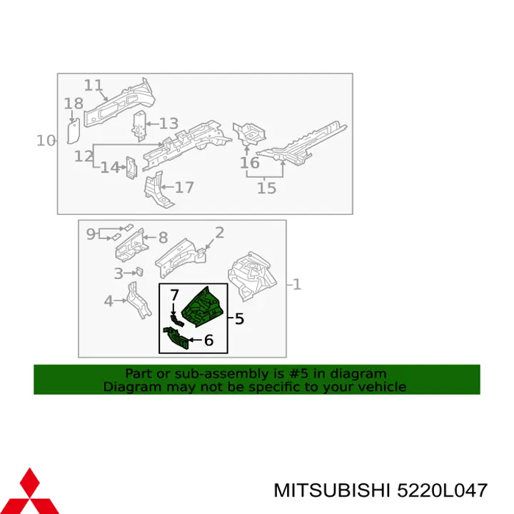 5220L047 Mitsubishi 