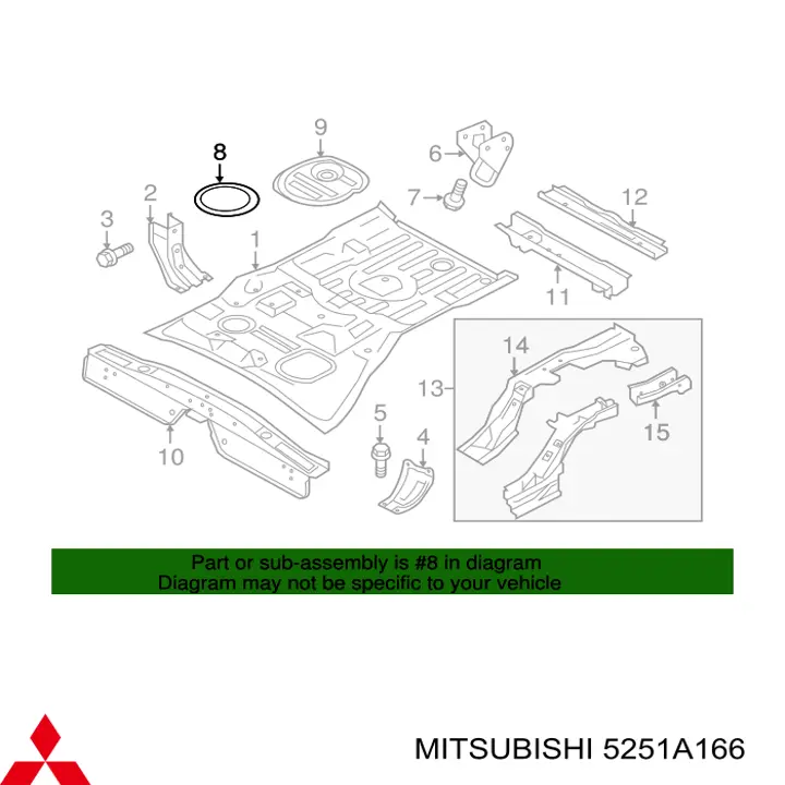 5251A166 Mitsubishi 