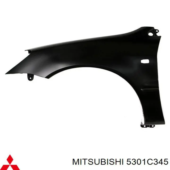 5301C345 Mitsubishi pára-lama traseiro esquerdo