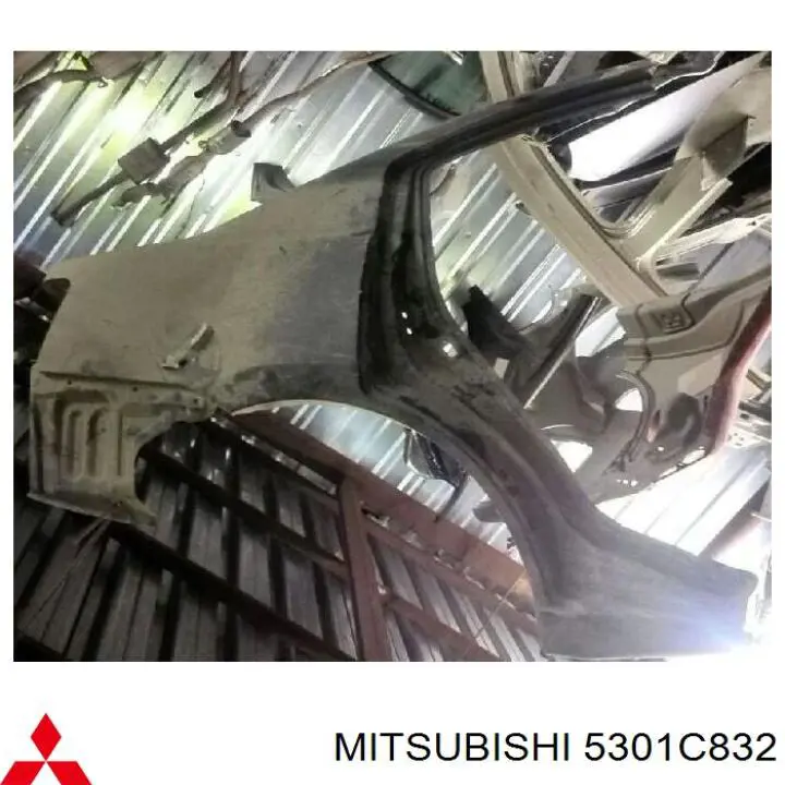 Крыло заднее правое на Mitsubishi Galant IX 