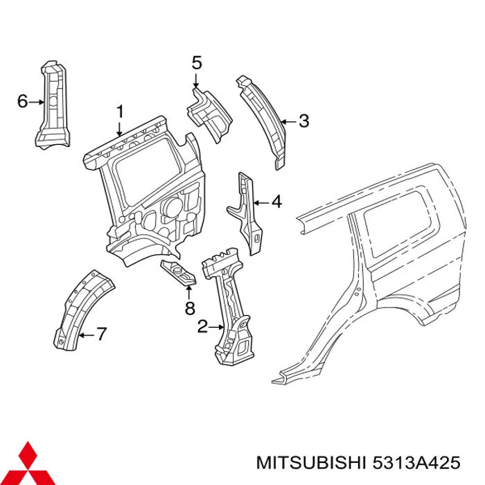  5313A425 Mitsubishi