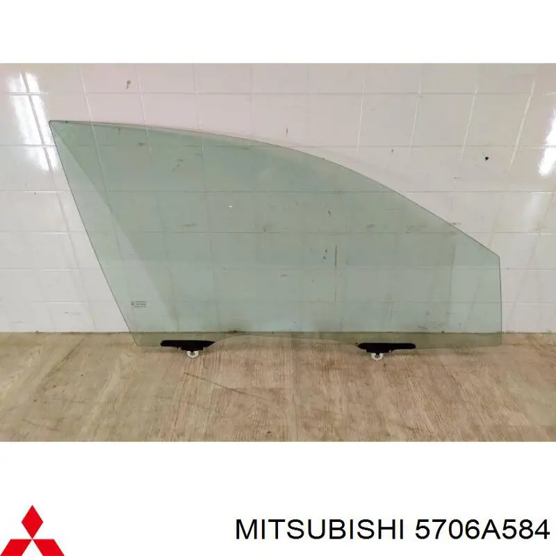 Стекло пассажирской двери Mitsubishi 5706A468 цена, от 24.55 USD