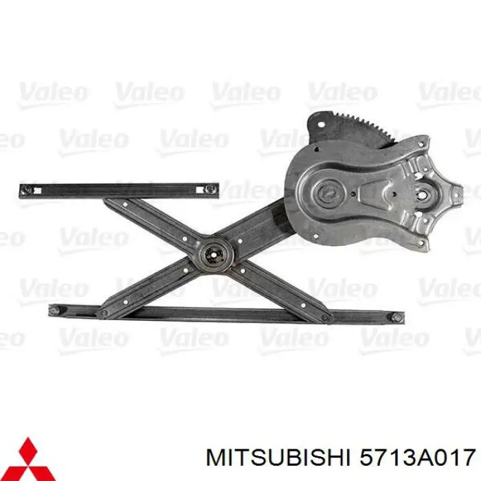  Mecanismo de acionamento de vidro da porta dianteira esquerda Mitsubishi Montero SPORT SUV (K8, K9) (2000 - 2004) SPORT