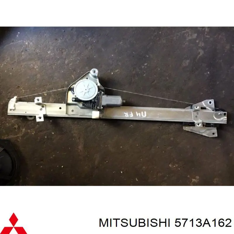 Mecanismo de acionamento de vidro da porta dianteira direita para Mitsubishi Pajero 