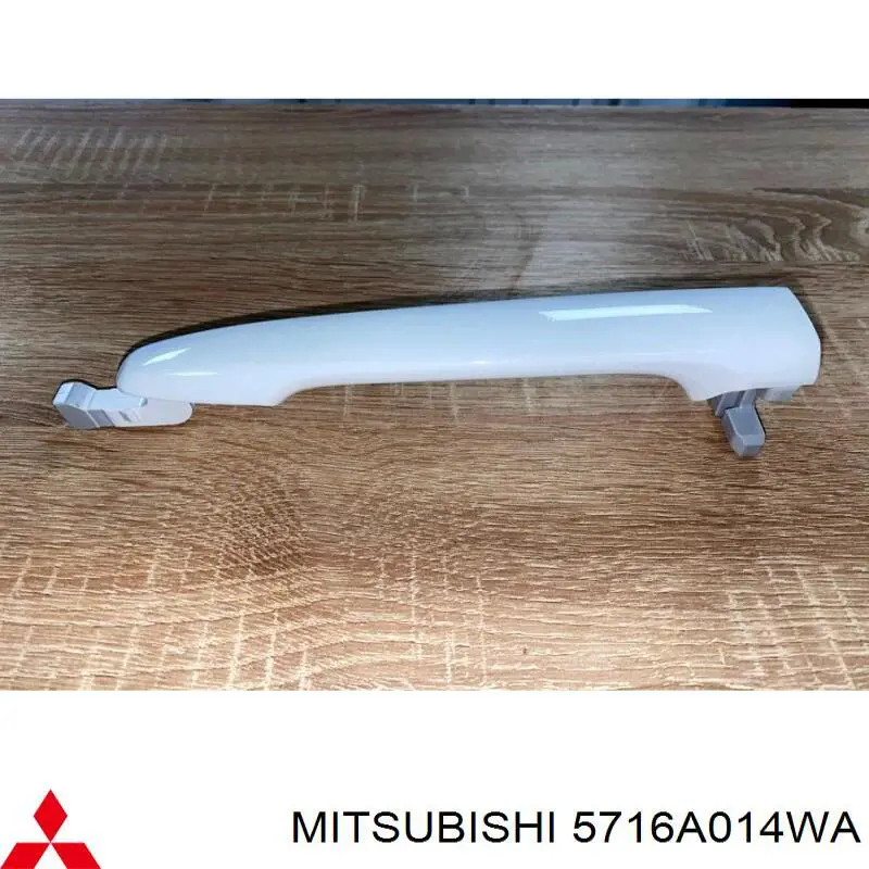 Maçaneta externa dianteira/traseira da porta direita para Mitsubishi Lancer (CY_A, CZ_A)