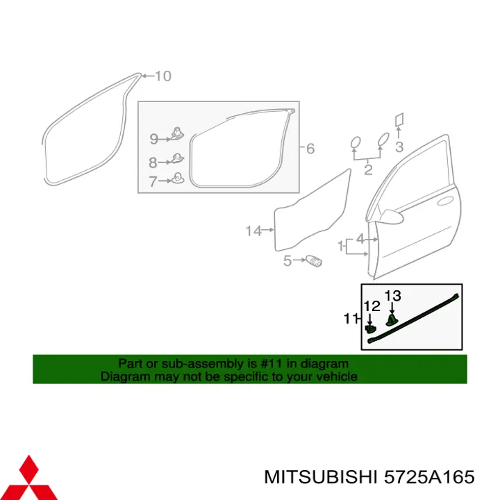 5725A165 Mitsubishi