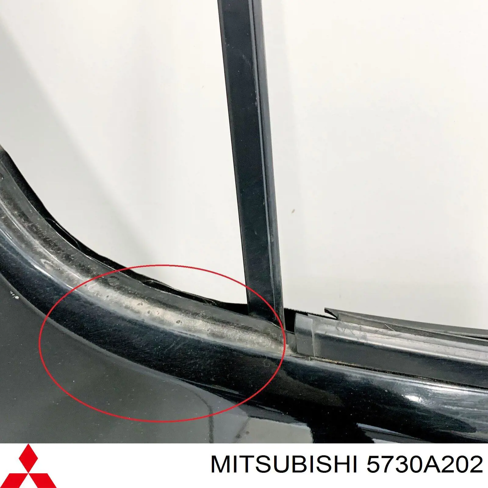 Porta traseira direita para Mitsubishi L 200 (KA_T, KB_T)