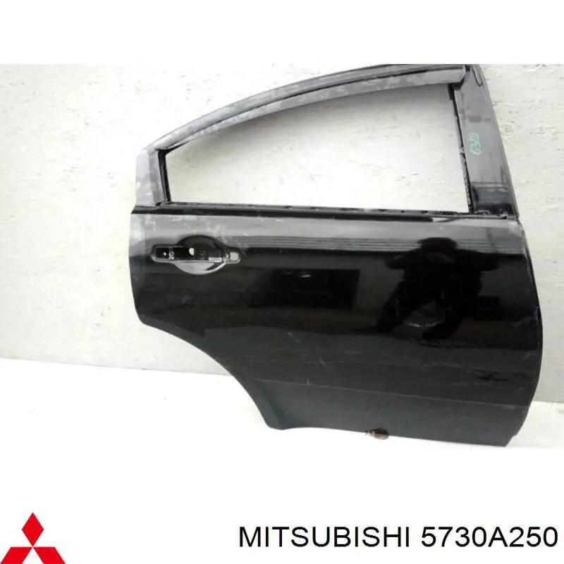 Задняя правая дверь Митсубиси Галант 9 (Mitsubishi Galant)