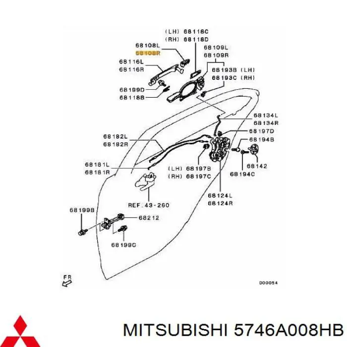 5746A008HB Mitsubishi 