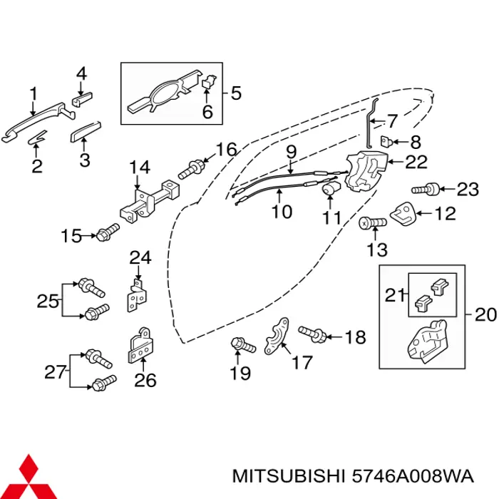 5746A008WA Mitsubishi 