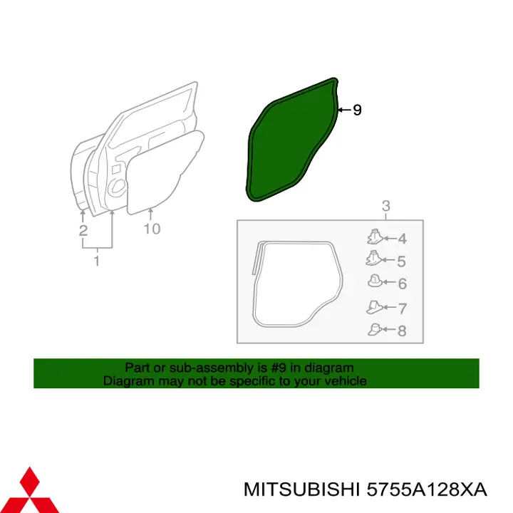5755A128XA Mitsubishi 