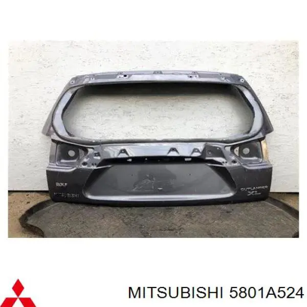 Дверь задняя (багажная 3/5-я (ляда) на Mitsubishi Outlander XL 
