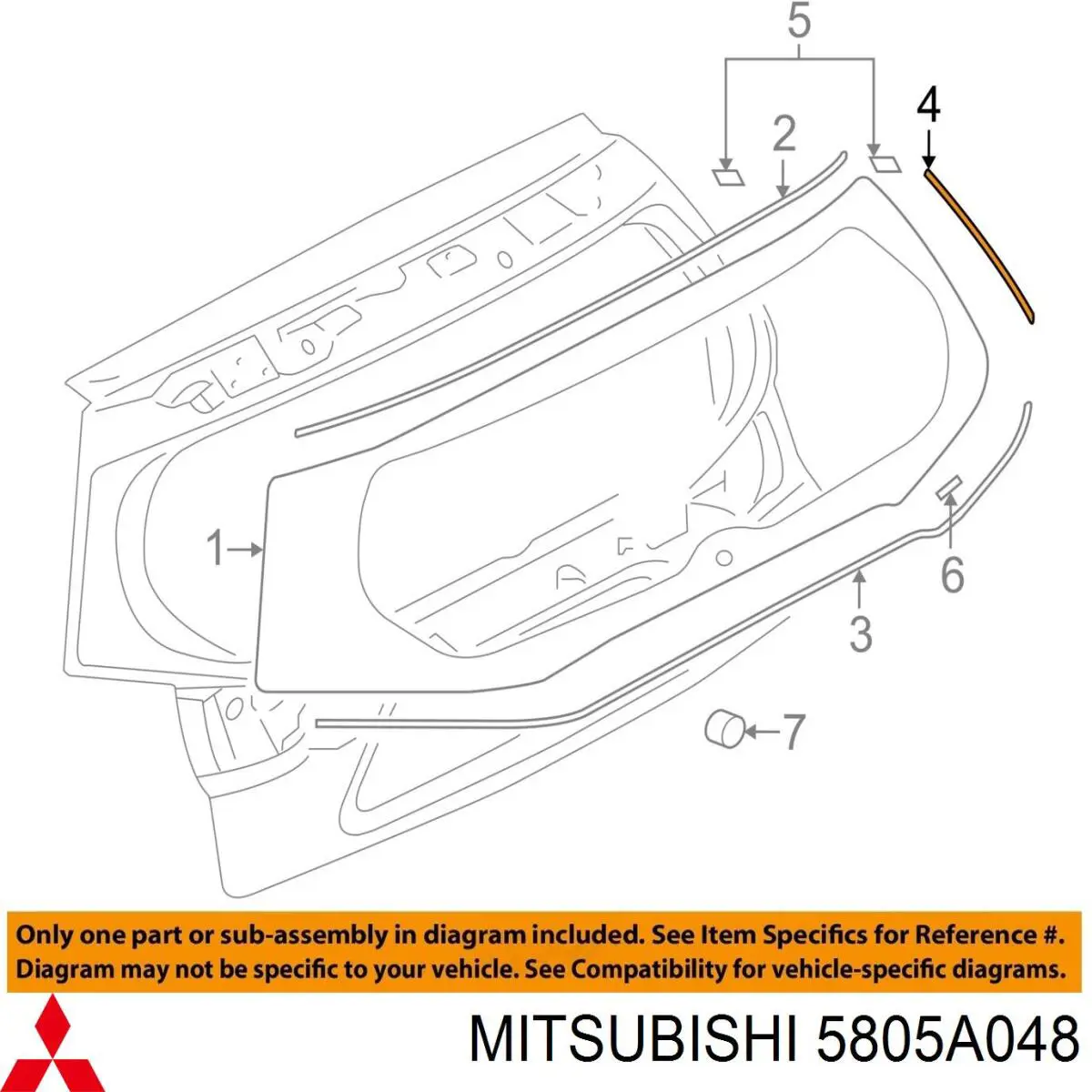 5805A048 Mitsubishi 