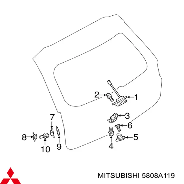  5808A119 Mitsubishi