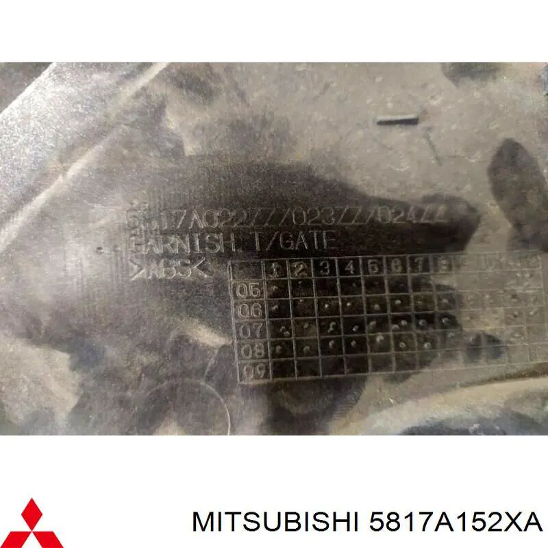 5817A152XA Mitsubishi 