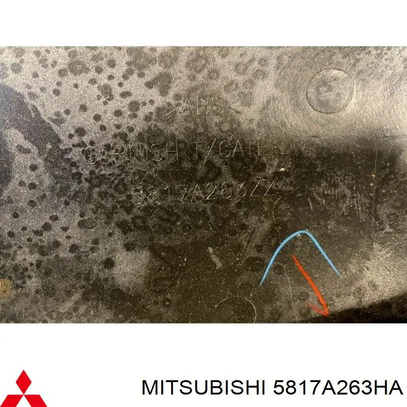 5817A263HA Mitsubishi 