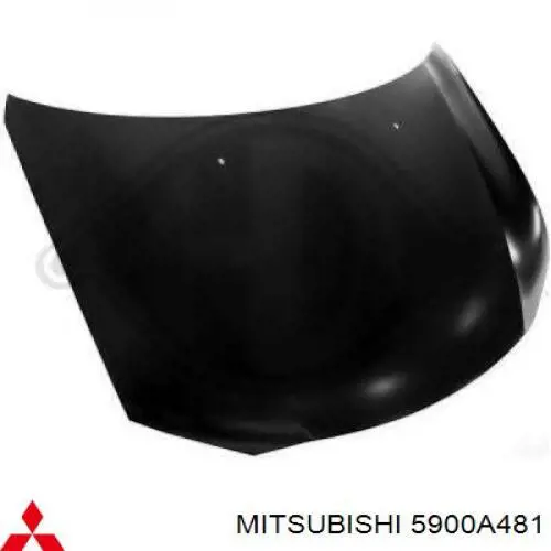 Крыло переднее правое 5900A481 Mitsubishi