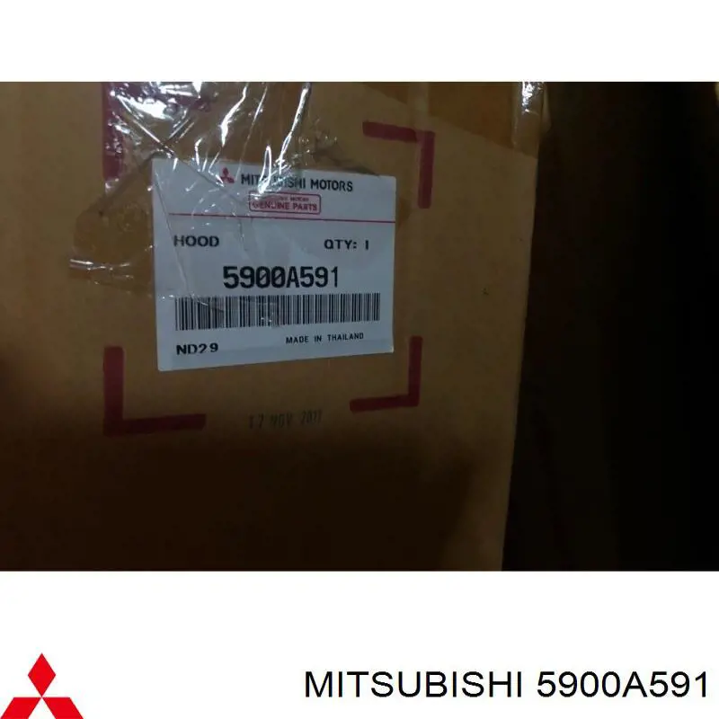 Капот Mitsubishi 5900A591 цена, от 226.86 USD