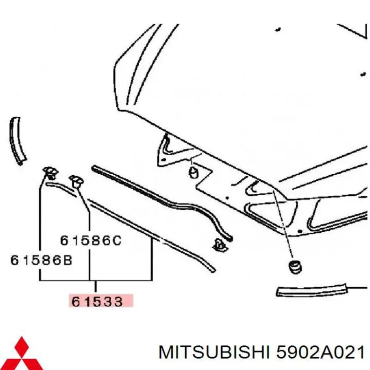 5902A021 Mitsubishi