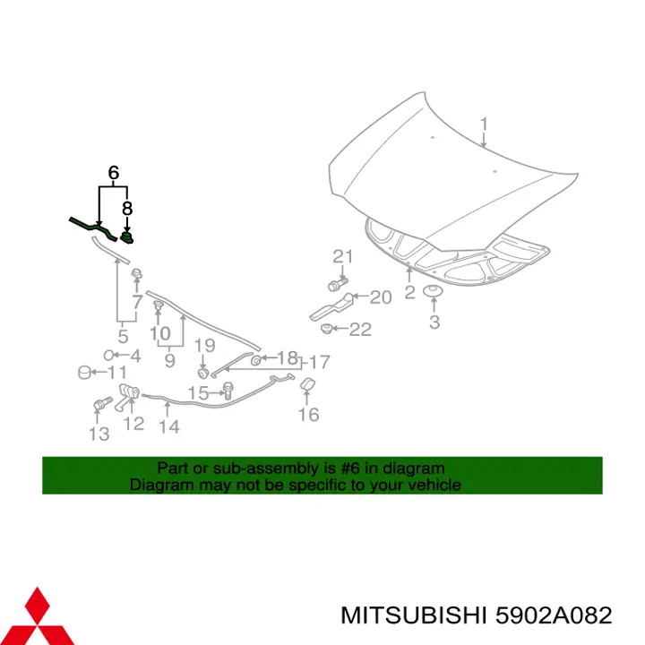  5902A082 Mitsubishi