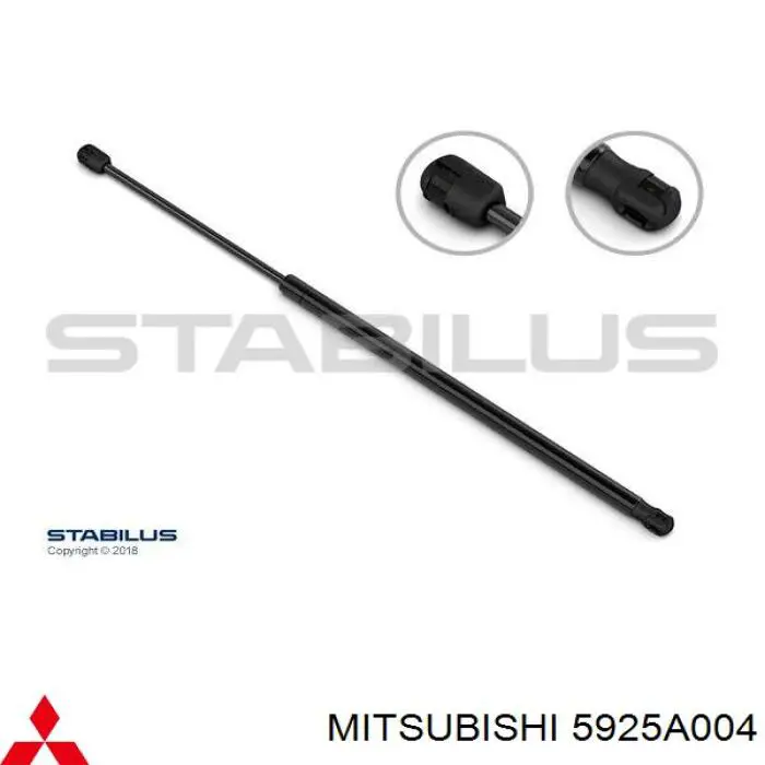Амортизатор задней двери Mitsubishi 5925A004 цена, от 12.67 USD