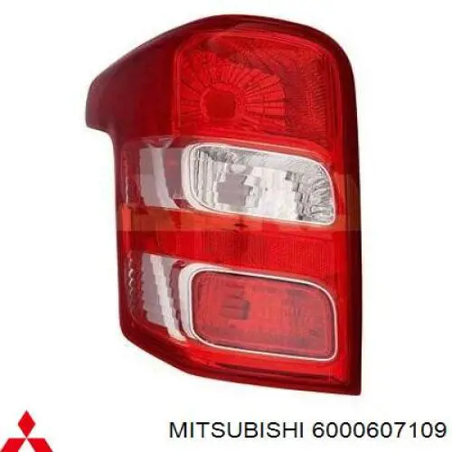 Купить 6000607109 Mitsubishi Задняя правая фара