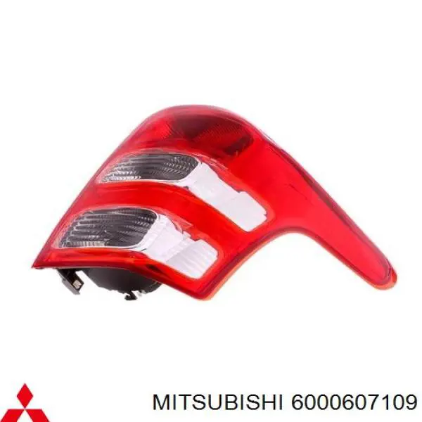Lanterna traseira direita para Mitsubishi L 200 (KJ, KK, KL)