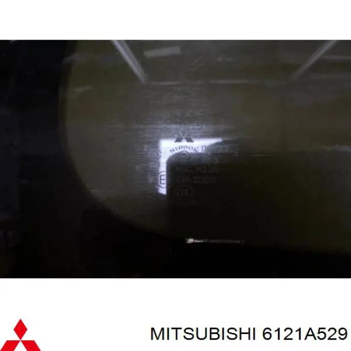 Стукло багажника, правое Mitsubishi 6121A529 цена, от 236.92 USD