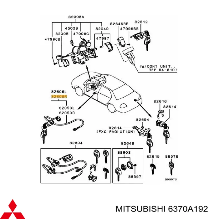 6370A192 Mitsubishi 