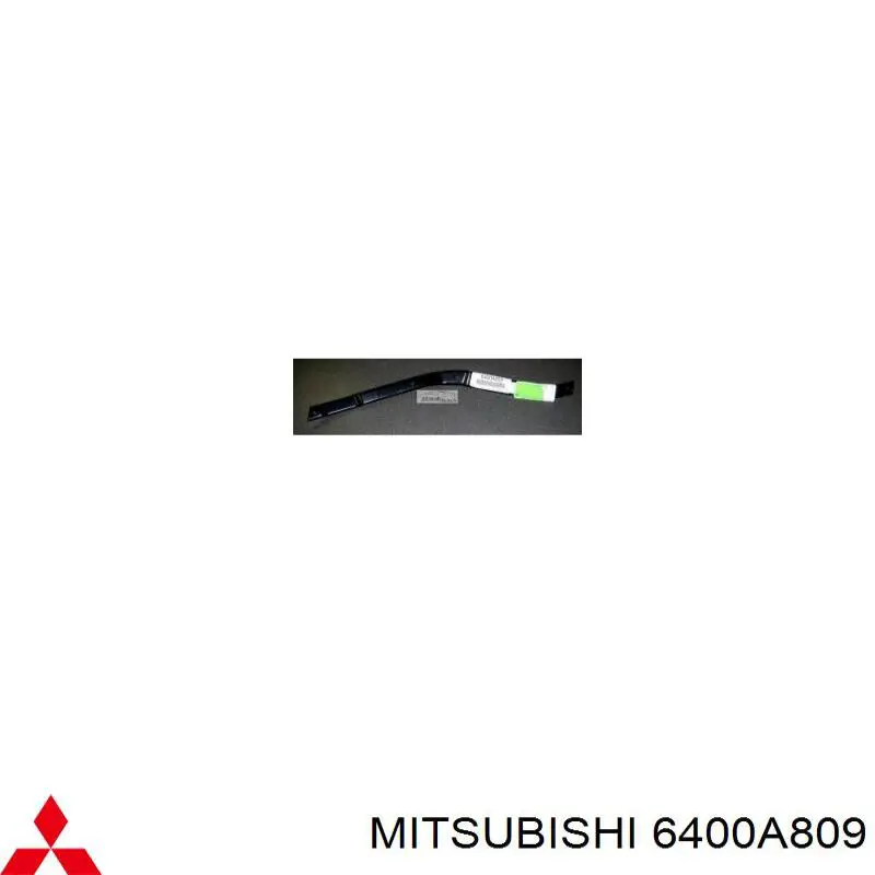 Consola do pára-choque dianteiro esquerdo para Mitsubishi Pajero (V90)