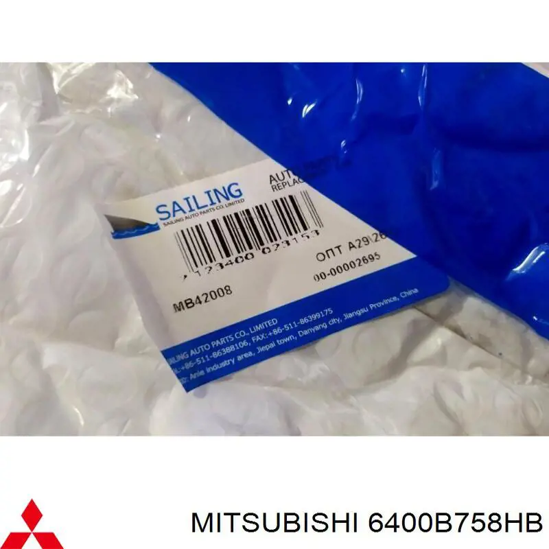 Передний бампер PMB04153BD Signeda