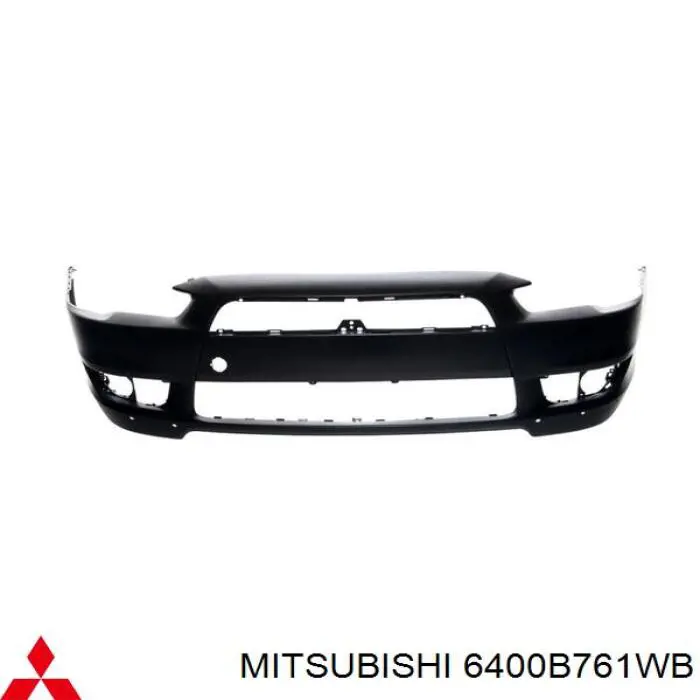 6400B761WB Mitsubishi передний бампер