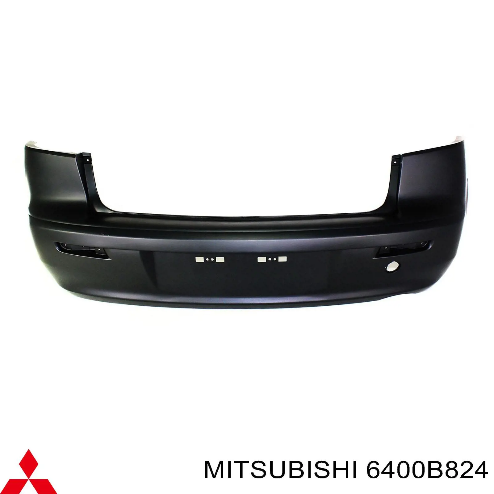 Купить 6400B824 Mitsubishi Буфер (бампер) передний