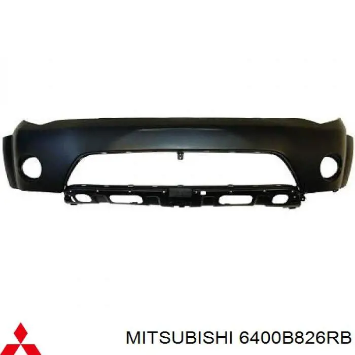 Передний бампер 6400B826RB Mitsubishi