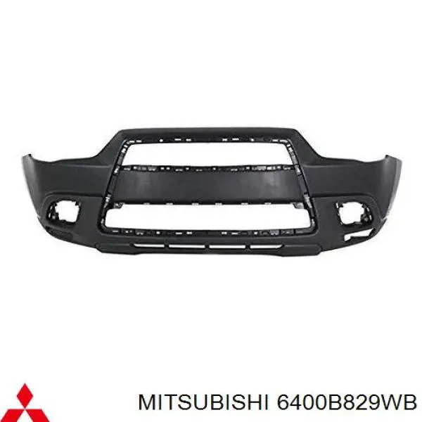 Купить 6400B829WB Mitsubishi Буфер (бампер) передний