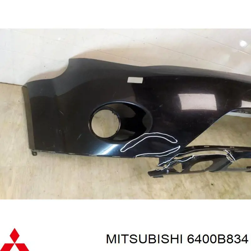 Бампер на авто Mitsubishi 6400B834 цена, от 279.35 USD