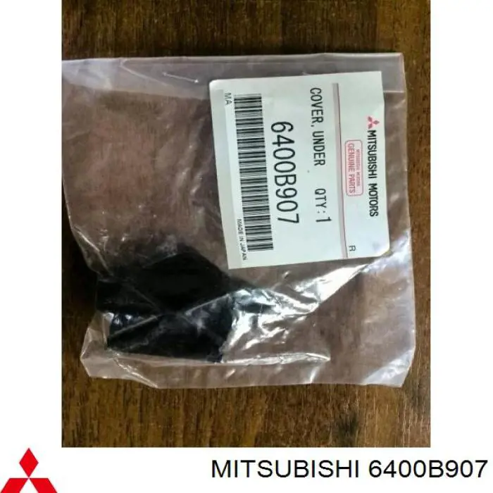 6400B907 Mitsubishi решетка бампера переднего правая