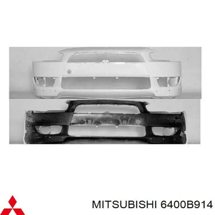 Бампер передний API MB24500000100