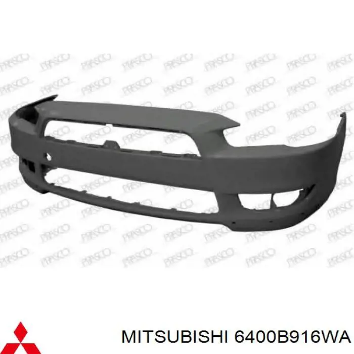 Купить 6400B916WA Mitsubishi Буфер (бампер) передний