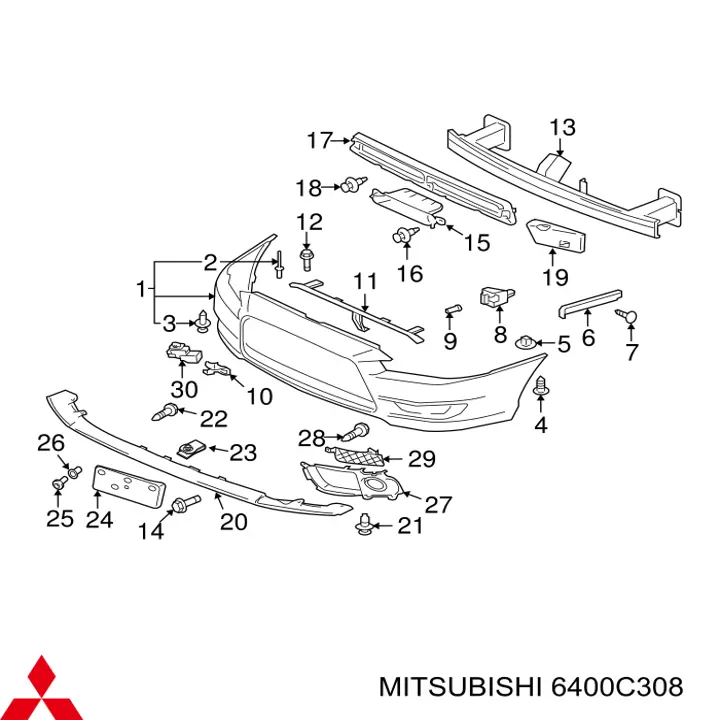 6400C308 Mitsubishi 