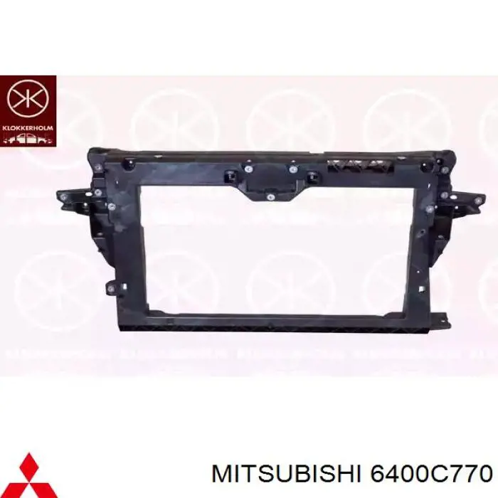 6400C770 Mitsubishi Бампер передний в сборе