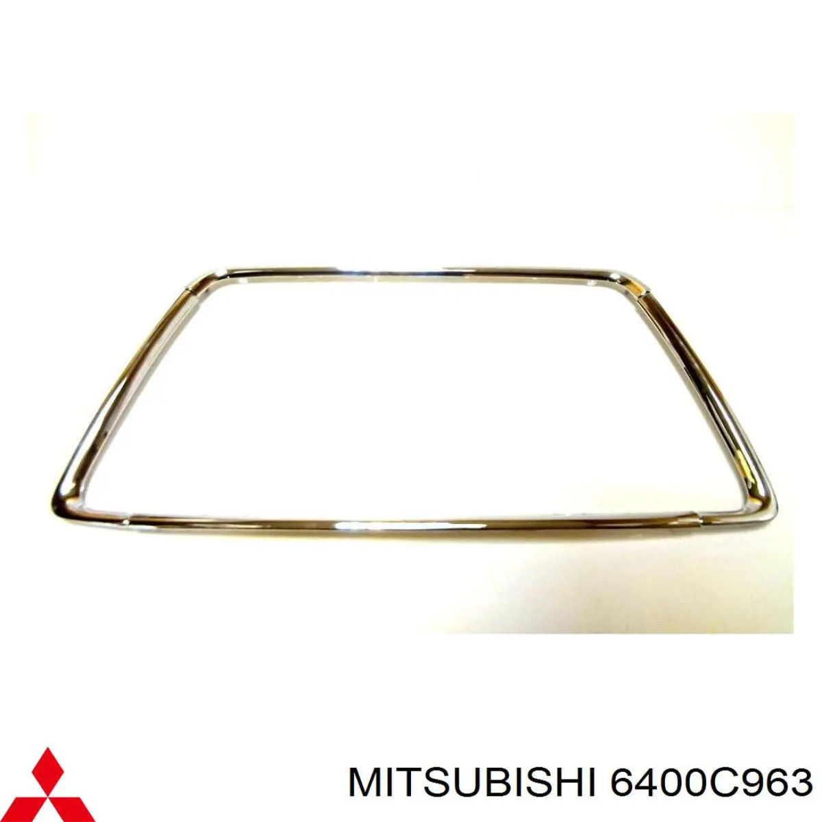 Накладка бампера переднего центральная 6400C963 Mitsubishi