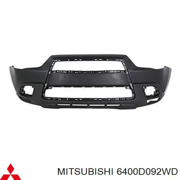 6400D092WD Mitsubishi передний бампер