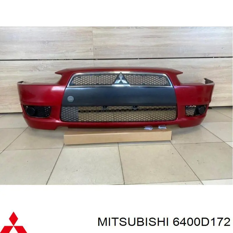 6400D172 Mitsubishi передний бампер