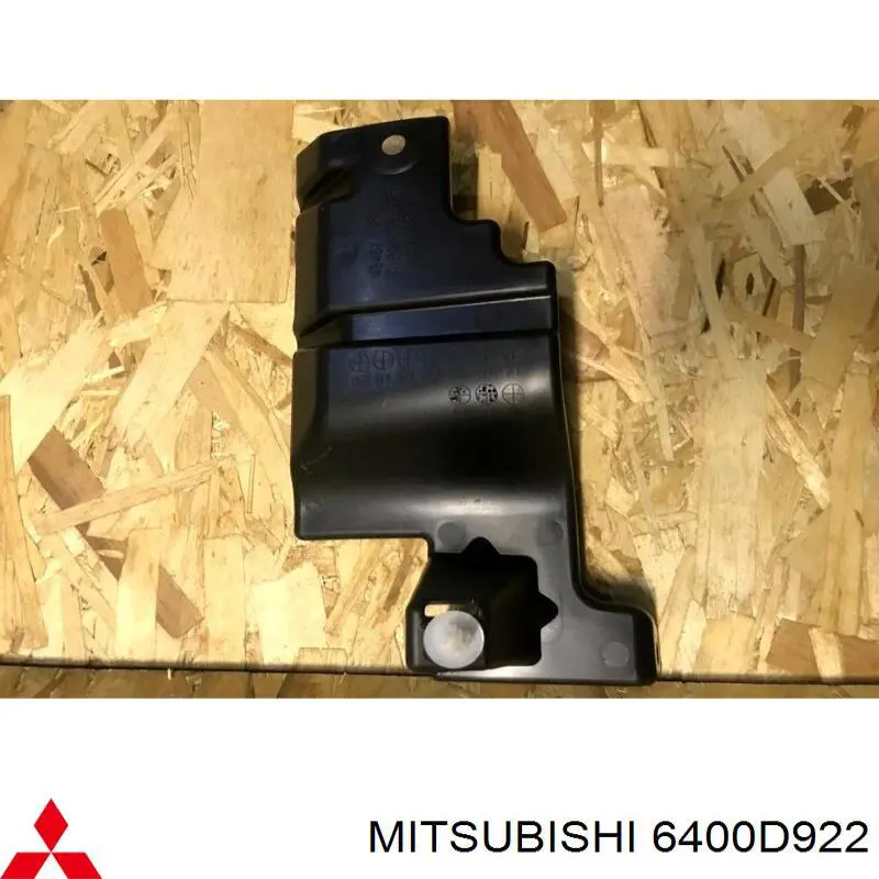Conduto de ar/defletor do radiador, superior para Mitsubishi Outlander (GF, GG)