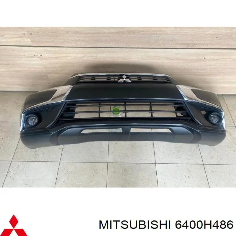 Купить 6400H486 Mitsubishi Буфер (бампер) передний