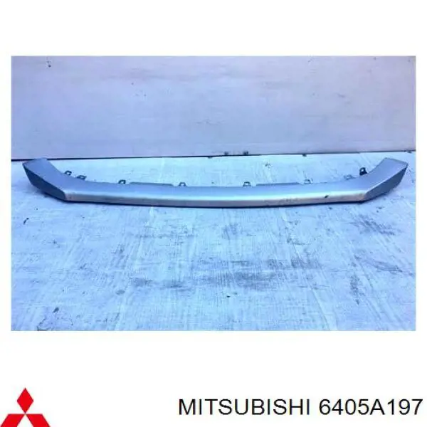 6405A197 Mitsubishi спойлер переднего бампера
