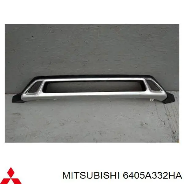 Купить 6405A332HA Mitsubishi Накладка бампера переднего