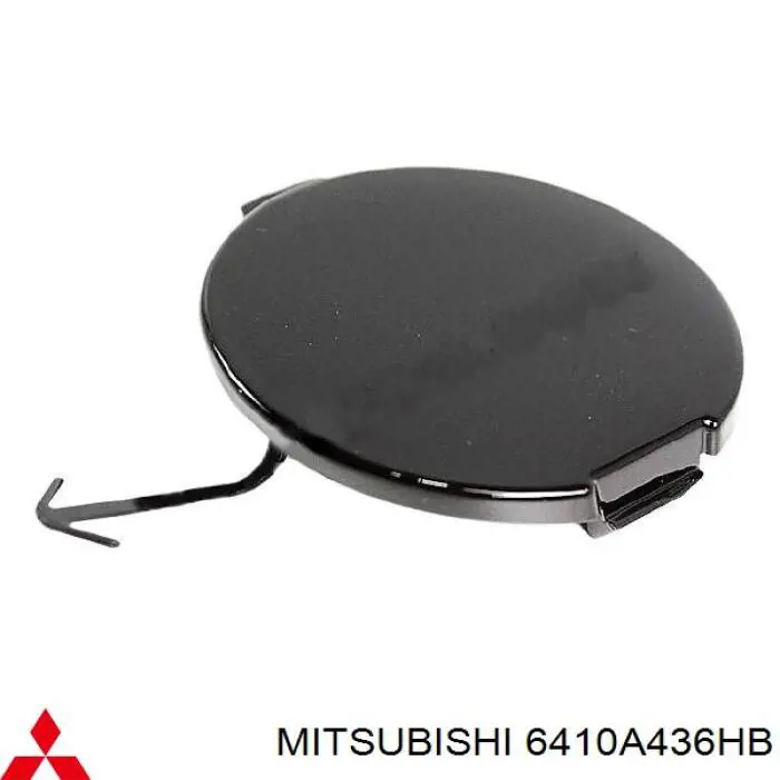 6410A436HB Mitsubishi Tampão traseiro do pára-choque do gancho de reboque